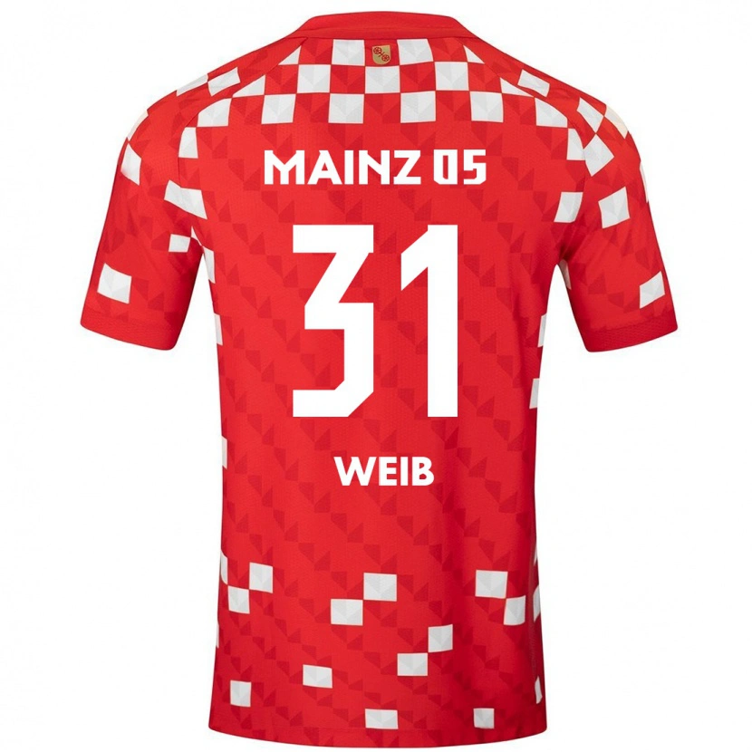 Danxen Men Finja Weiß #31 White Red Home Jersey 2024/25 T-Shirt