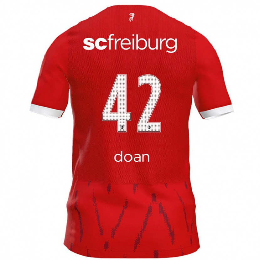 Danxen Men Ritsu Doan #42 Red Home Jersey 2024/25 T-Shirt