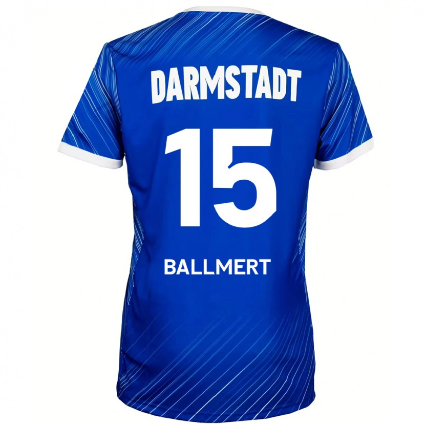 Danxen Men Markus Ballmert #15 Blue White Home Jersey 2024/25 T-Shirt