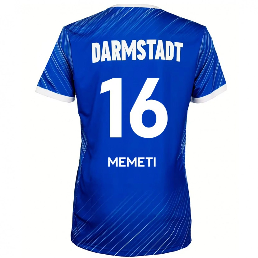 Danxen Men Dilon Memeti #16 Blue White Home Jersey 2024/25 T-Shirt