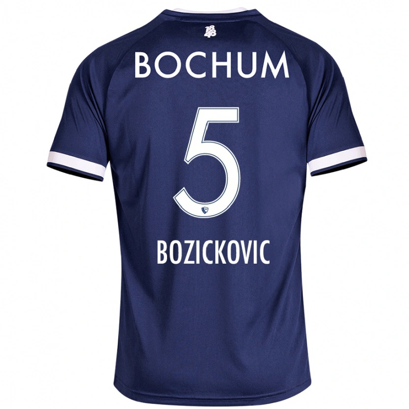 Danxen Men Niko Bozickovic #5 Dark Blue Home Jersey 2024/25 T-Shirt