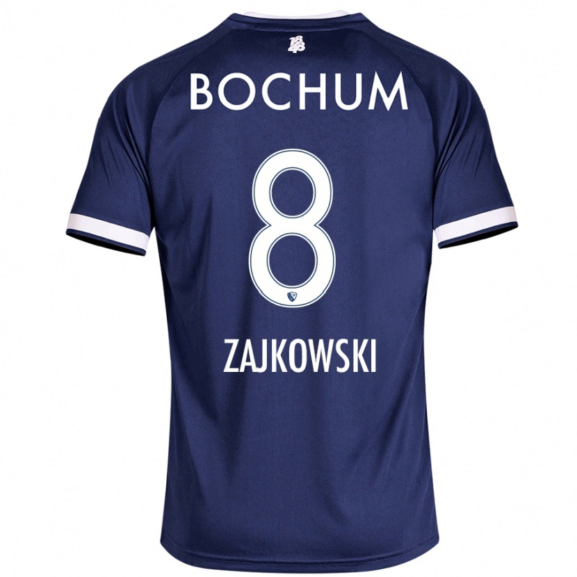 Danxen Men Cedric Zajkowski #8 Dark Blue Home Jersey 2024/25 T-Shirt