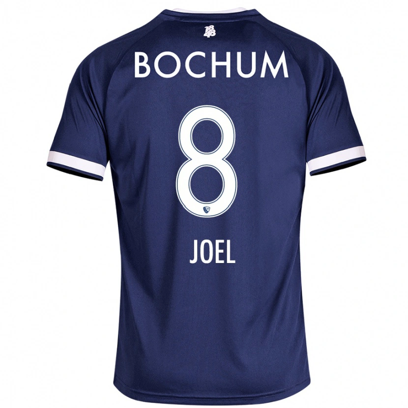 Danxen Men Nico Joel #8 Dark Blue Home Jersey 2024/25 T-Shirt