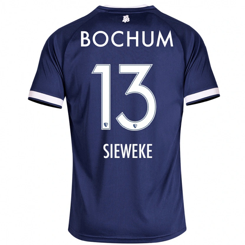 Danxen Men Henri Sieweke #13 Dark Blue Home Jersey 2024/25 T-Shirt