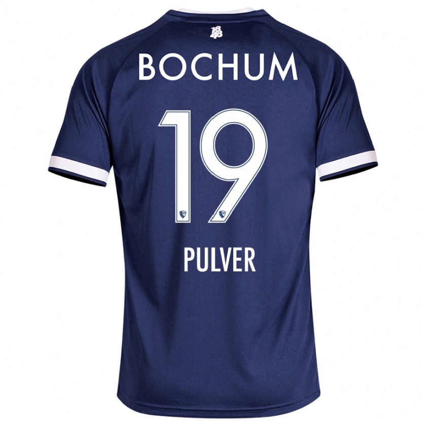 Danxen Men Nico Pulver #19 Dark Blue Home Jersey 2024/25 T-Shirt