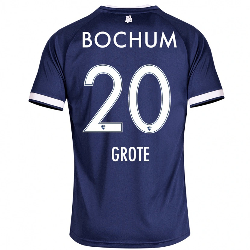 Danxen Men Dennis Grote #20 Dark Blue Home Jersey 2024/25 T-Shirt