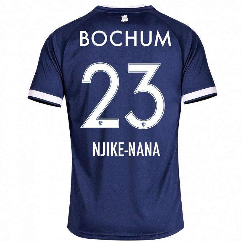 Danxen Men Jean-Philippe Njike-Nana #23 Dark Blue Home Jersey 2024/25 T-Shirt