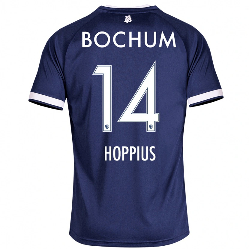 Danxen Men Dörthe Hoppius #14 Dark Blue Home Jersey 2024/25 T-Shirt