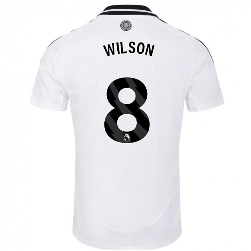 Danxen Men Harry Wilson #8 White Home Jersey 2024/25 T-Shirt