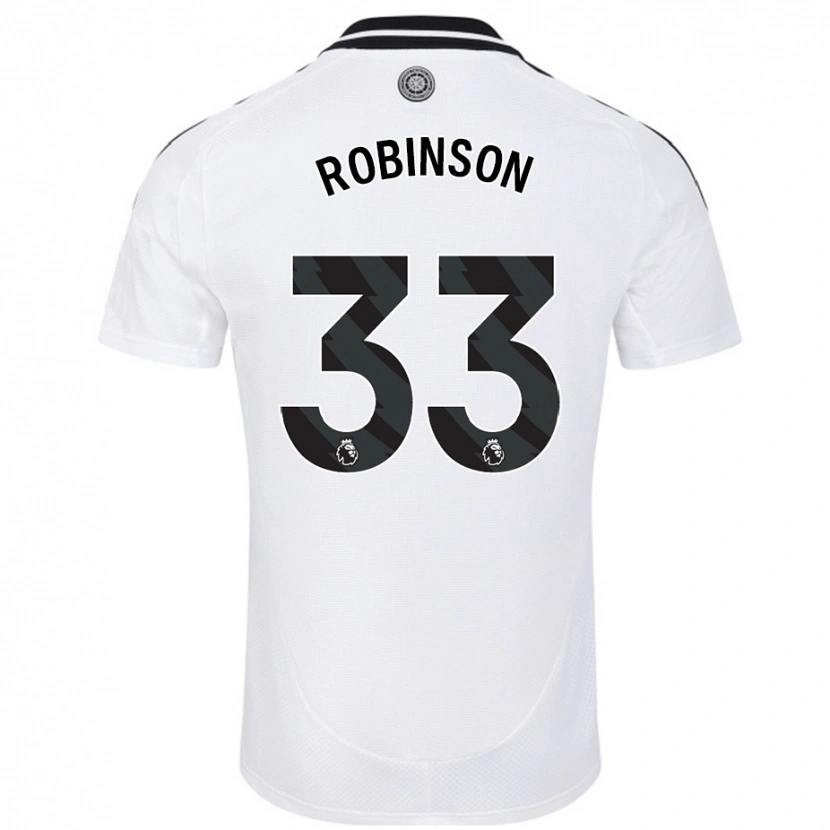 Danxen Men Antonee Robinson #33 White Home Jersey 2024/25 T-Shirt