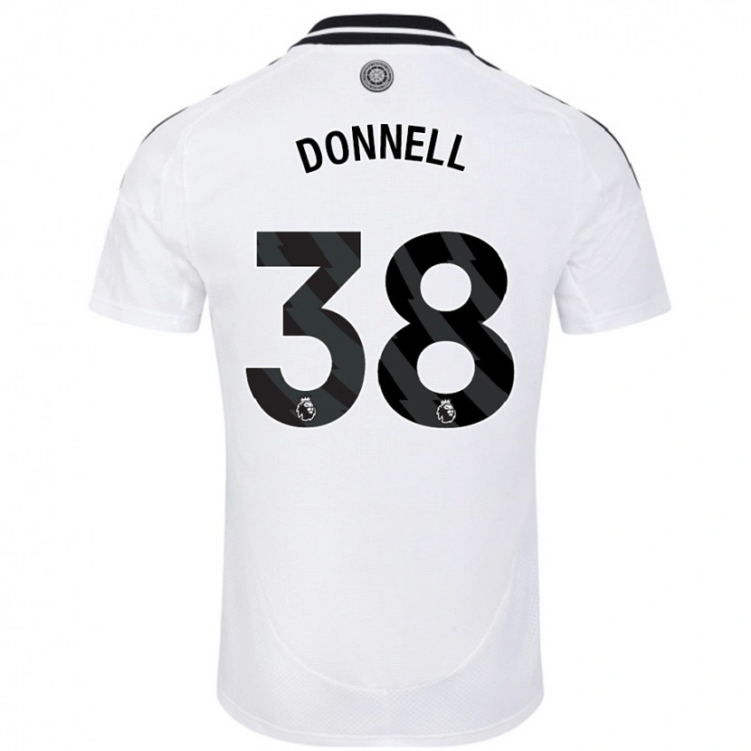 Danxen Men Chris Donnell #38 White Home Jersey 2024/25 T-Shirt