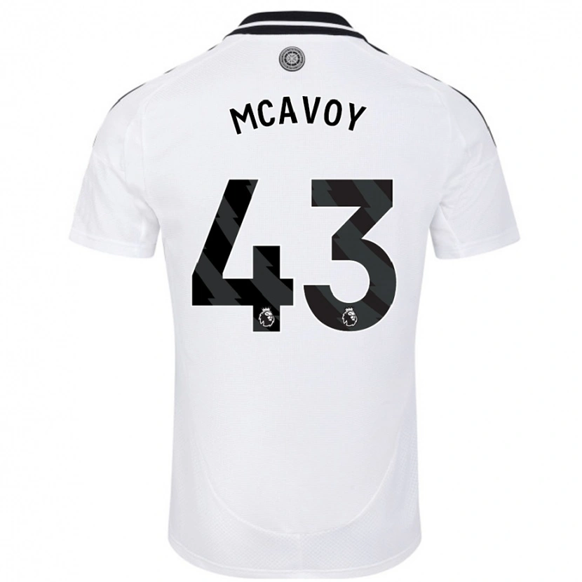 Danxen Men Connor Mcavoy #43 White Home Jersey 2024/25 T-Shirt