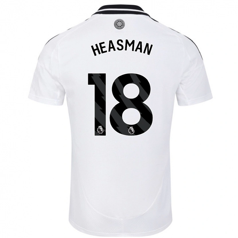 Danxen Men Georgia Heasman #18 White Home Jersey 2024/25 T-Shirt