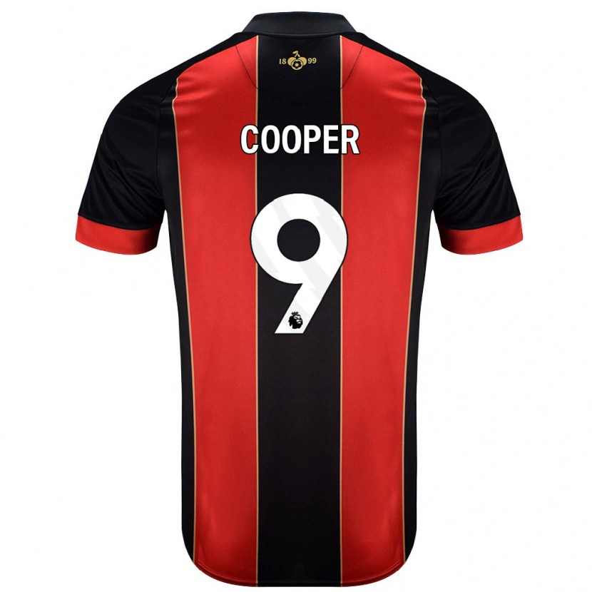 Danxen Men Lucy Cooper #9 Red Black Home Jersey 2024/25 T-Shirt