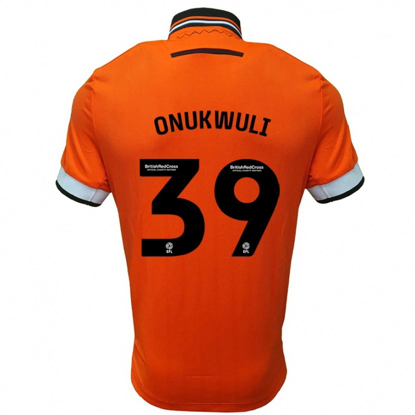 Danxen Men Favour Onukwuli #39 Orange White Away Jersey 2024/25 T-Shirt