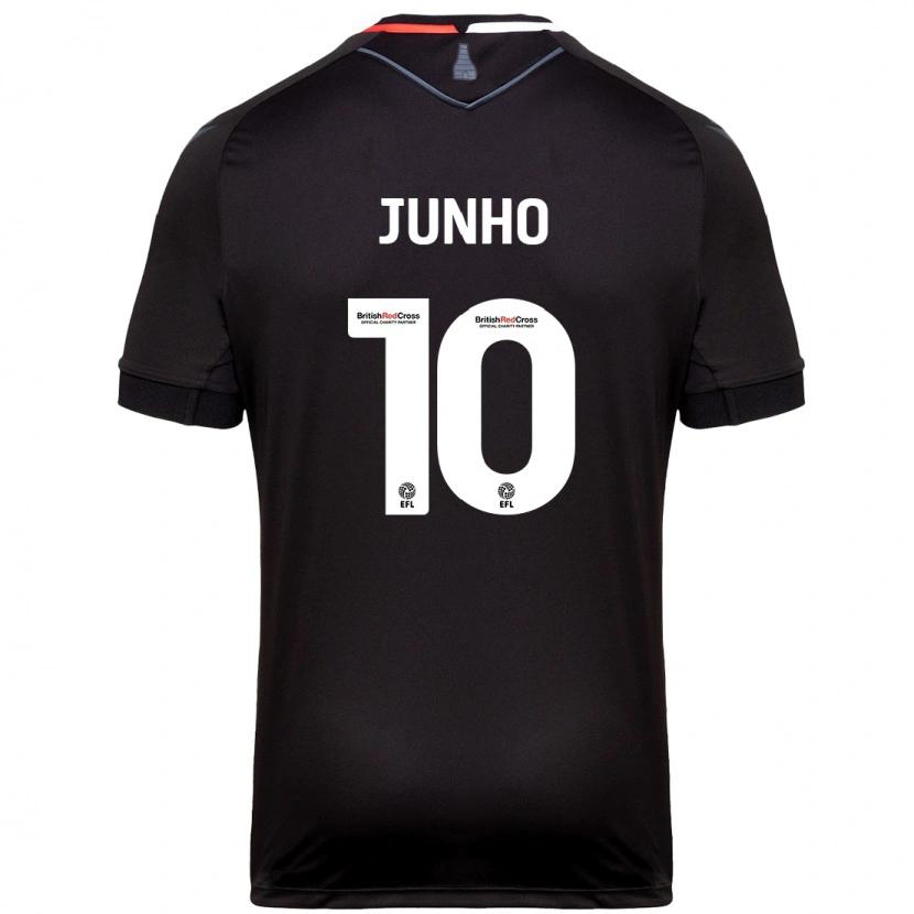 Danxen Men Jun-Ho Bae #10 Black Away Jersey 2024/25 T-Shirt