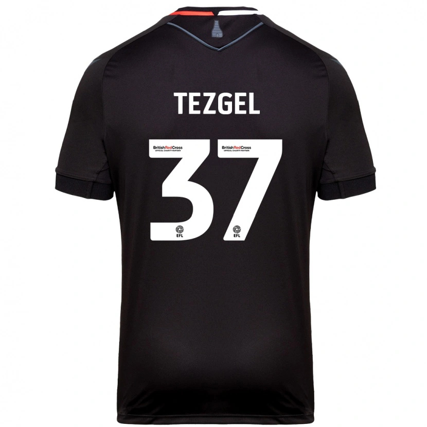 Danxen Men Emre Tezgel #37 Black Away Jersey 2024/25 T-Shirt