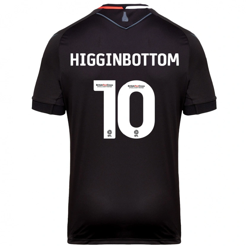 Danxen Men Alice Higginbottom #10 Black Away Jersey 2024/25 T-Shirt