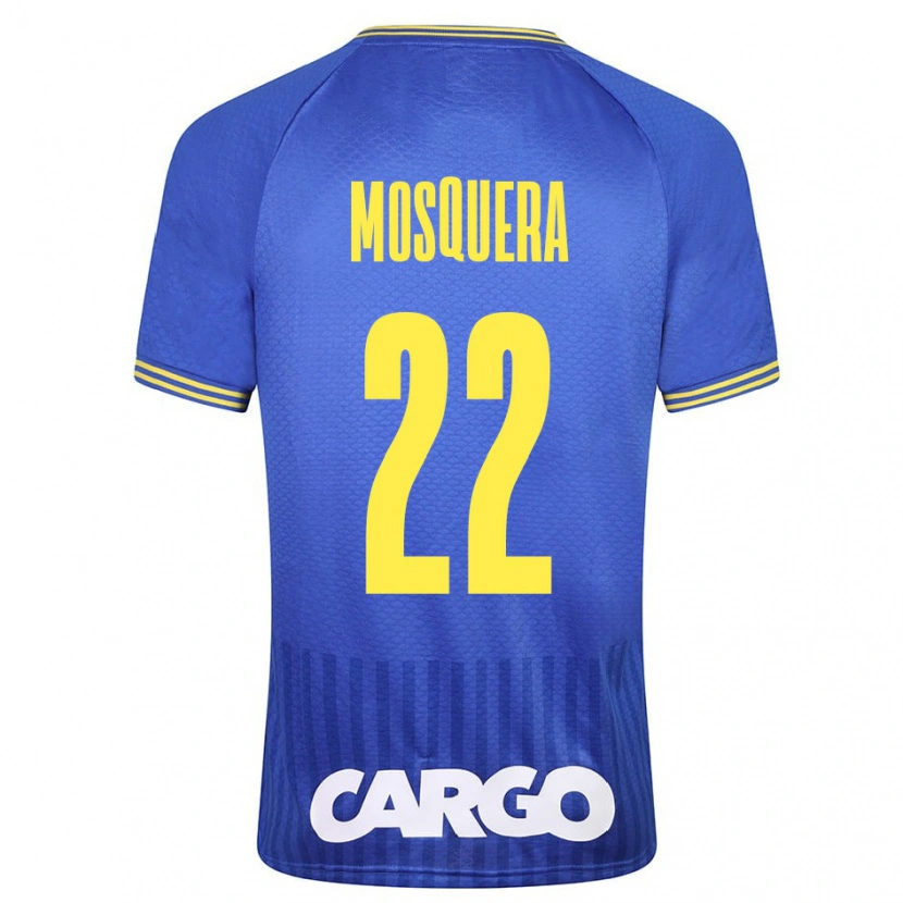 Danxen Men Orlando Mosquera #22 White Away Jersey 2024/25 T-Shirt