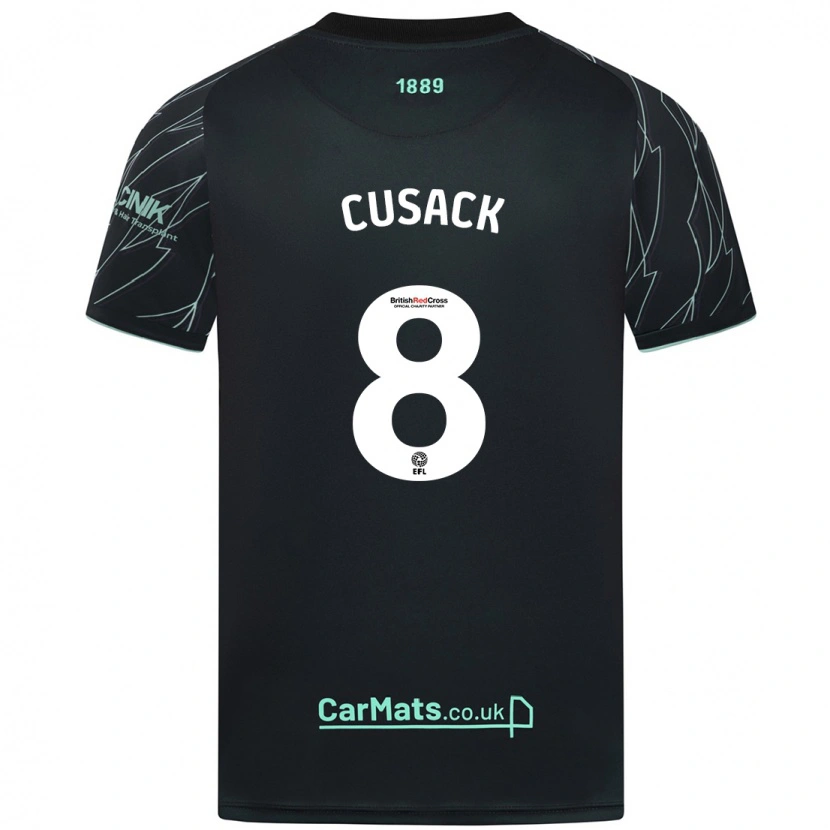 Danxen Men Maddy Cusack † #8 Black Green Away Jersey 2024/25 T-Shirt