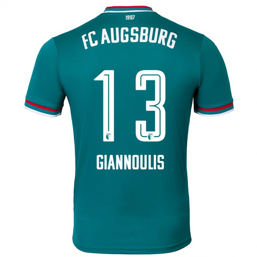 Danxen Men Dimitrios Giannoulis #13 Dark Green Away Jersey 2024/25 T-Shirt