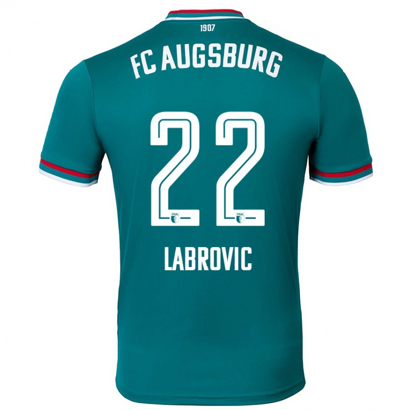 Danxen Men Nediljko Labrovic #22 Dark Green Away Jersey 2024/25 T-Shirt