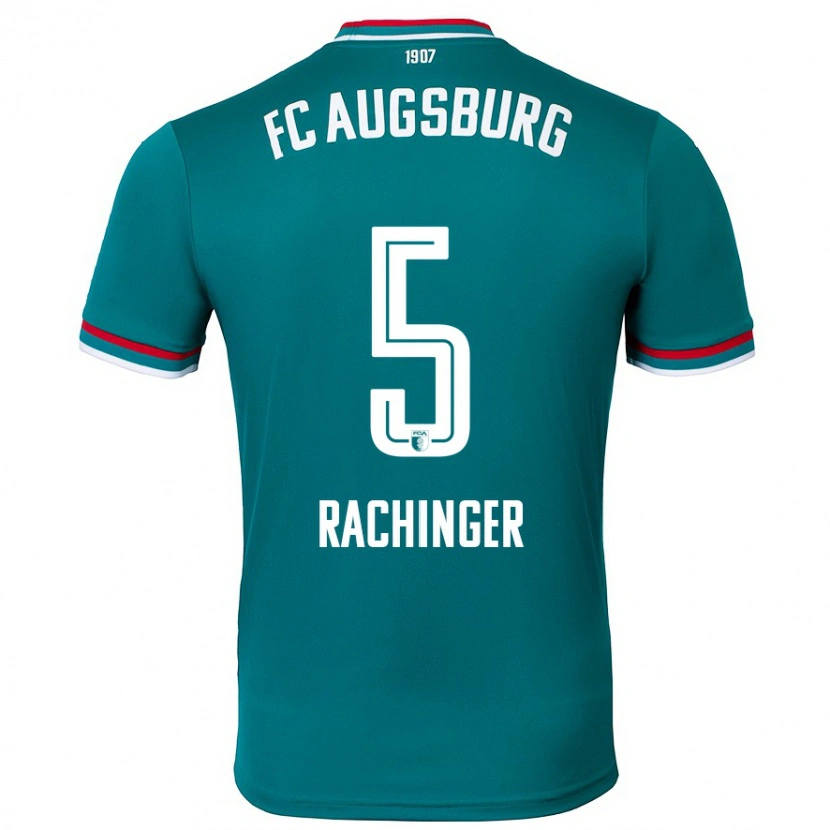 Danxen Men Lorenz Rachinger #5 Dark Green Away Jersey 2024/25 T-Shirt