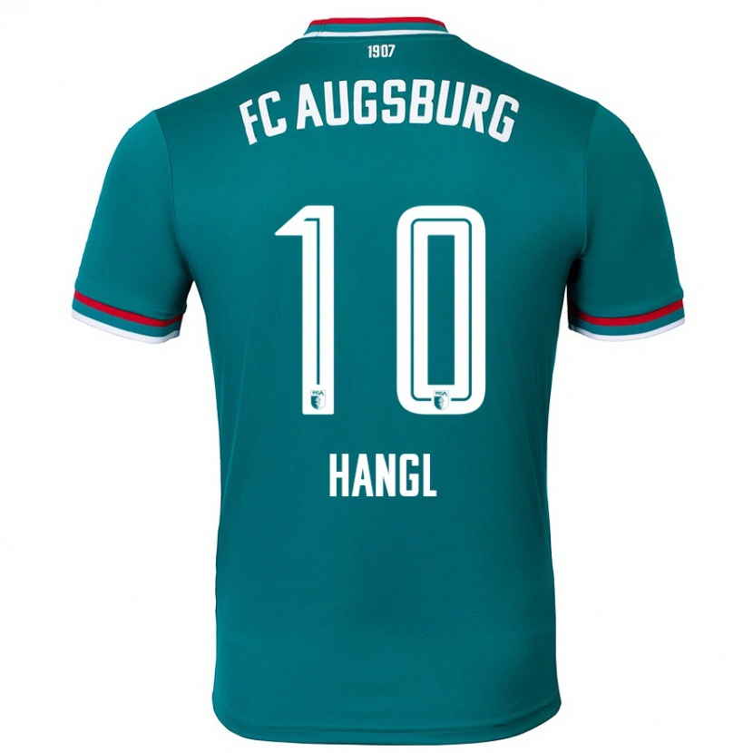 Danxen Men Florian Hangl #10 Dark Green Away Jersey 2024/25 T-Shirt