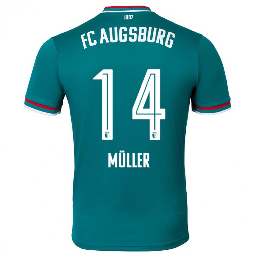 Danxen Men Mato Müller #14 Dark Green Away Jersey 2024/25 T-Shirt