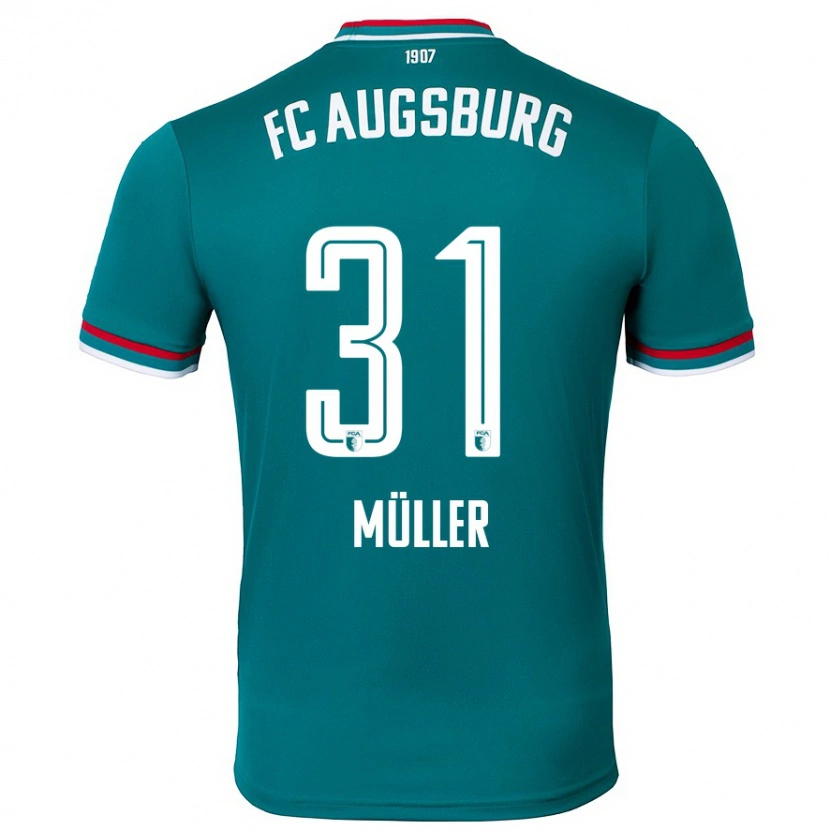 Danxen Men Noah Müller #31 Dark Green Away Jersey 2024/25 T-Shirt