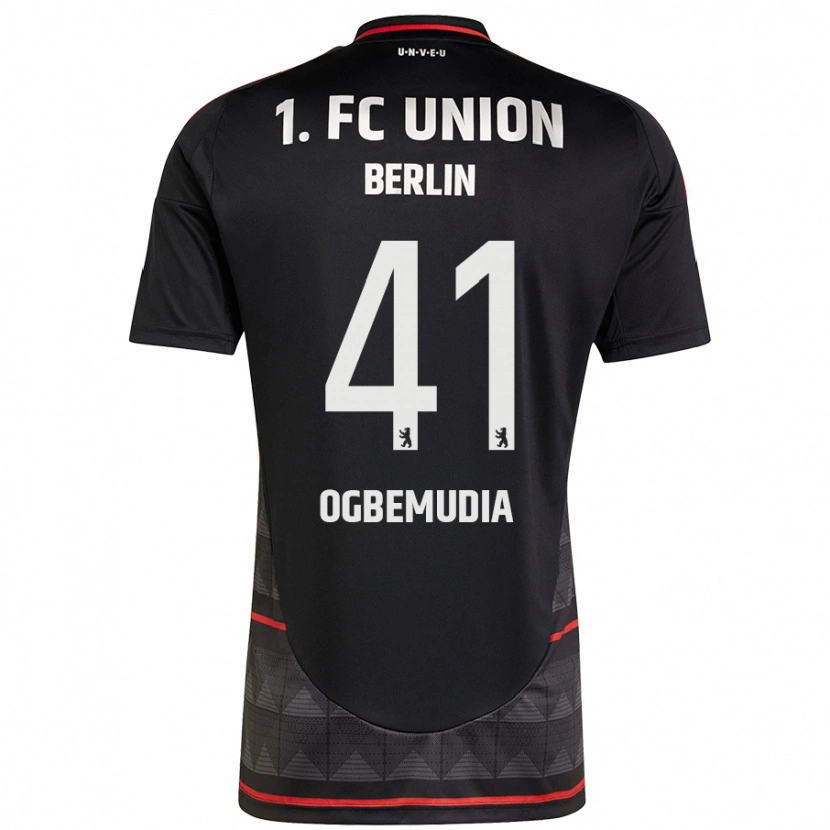 Danxen Men Oluwaseun Ogbemudia #41 Black Away Jersey 2024/25 T-Shirt