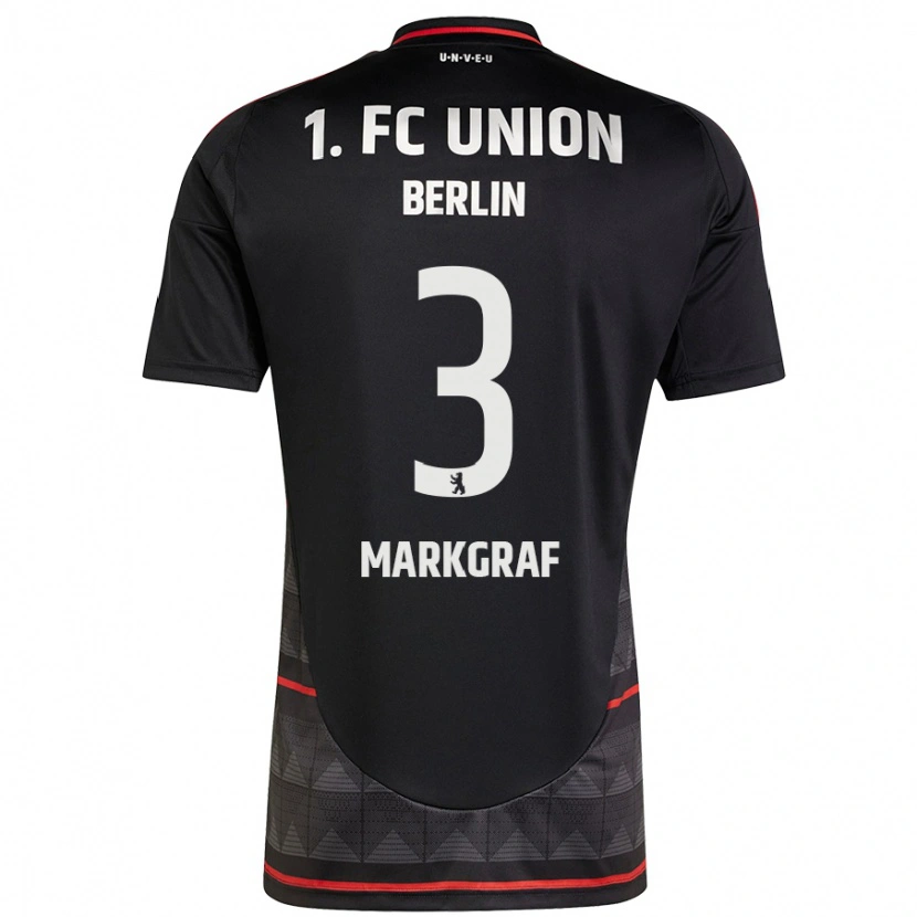 Danxen Men Andrik Markgraf #3 Black Away Jersey 2024/25 T-Shirt