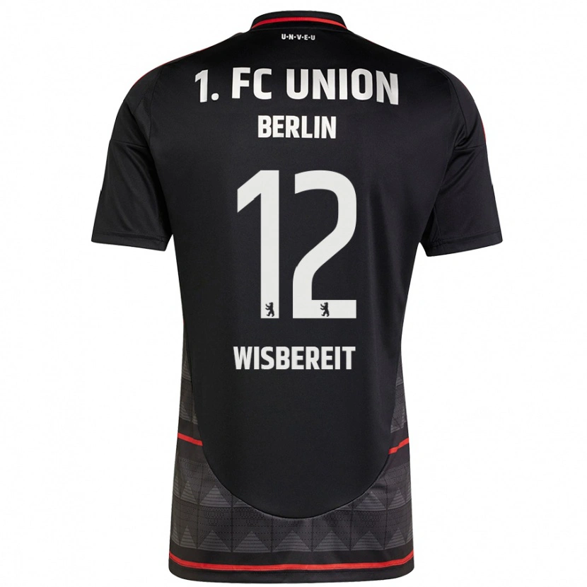 Danxen Men Tom Wisbereit #12 Black Away Jersey 2024/25 T-Shirt