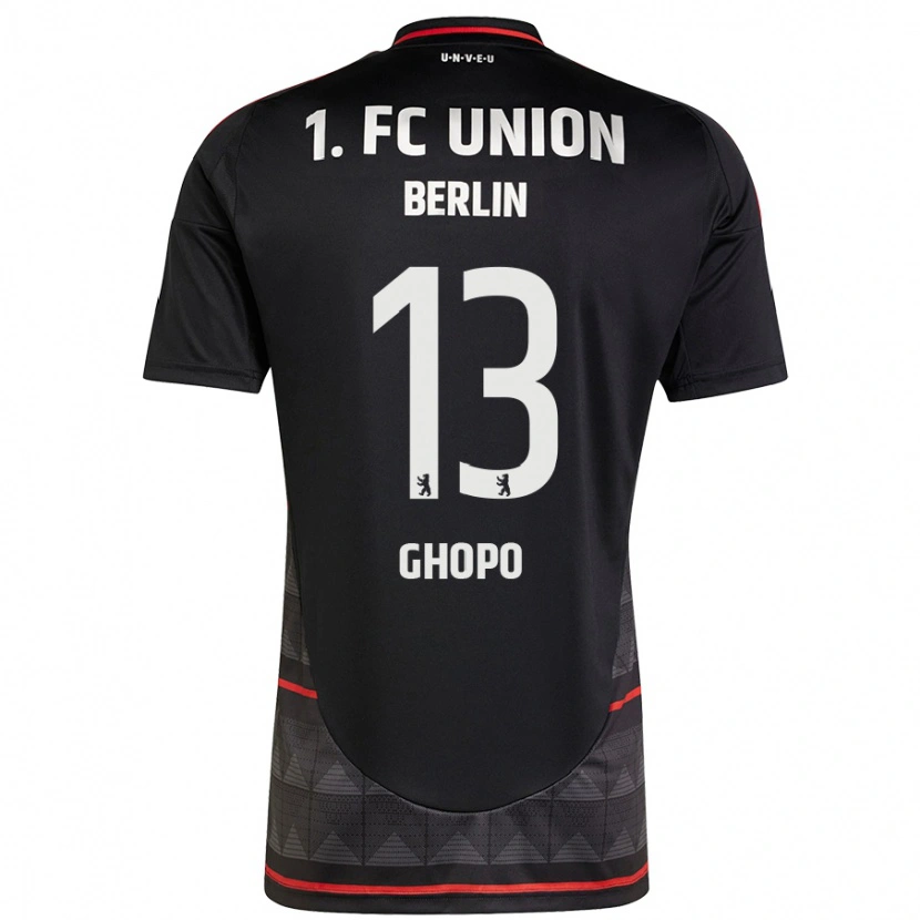 Danxen Men Morel Ghopo #13 Black Away Jersey 2024/25 T-Shirt