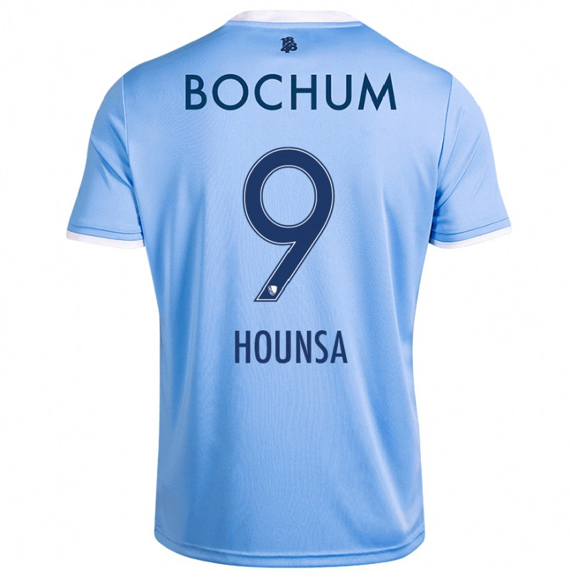 Danxen Men Eligius Hounsa #9 Sky Blue Away Jersey 2024/25 T-Shirt