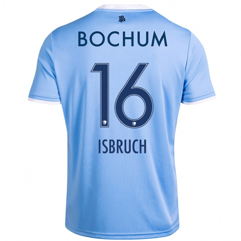 Danxen Men L. Isbruch #16 Sky Blue Away Jersey 2024/25 T-Shirt