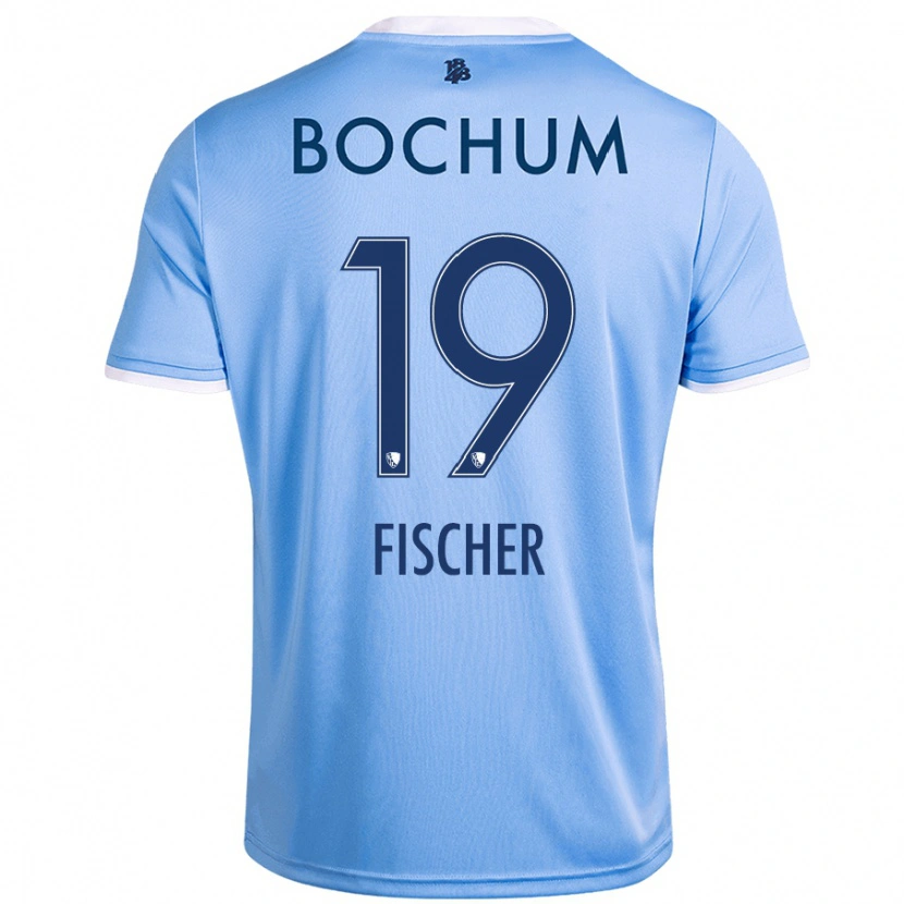 Danxen Men Desmond Fischer #19 Sky Blue Away Jersey 2024/25 T-Shirt