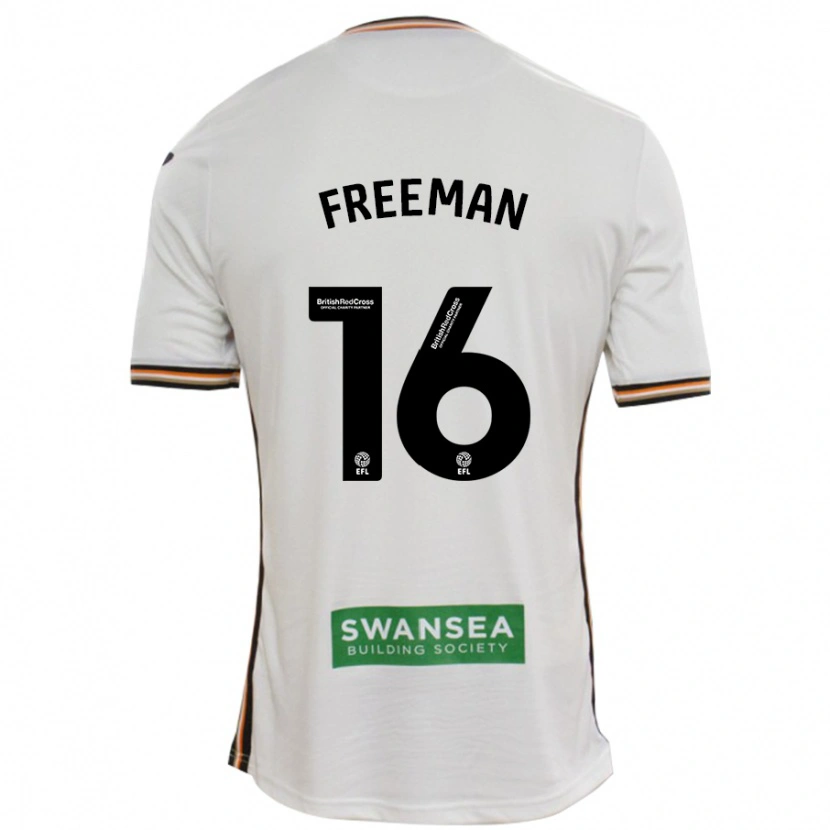 Danxen Women Emily Freeman #16 White Home Jersey 2024/25 T-Shirt