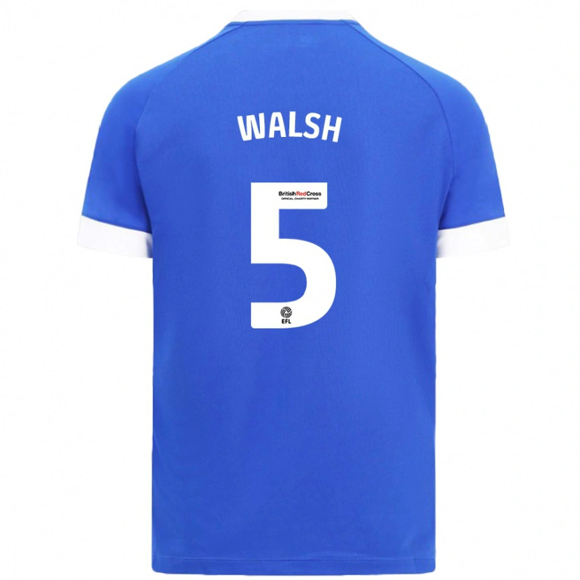 Danxen Women Siobhan Walsh #5 Sky Blue Home Jersey 2024/25 T-Shirt