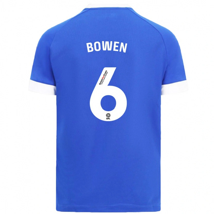 Danxen Women Megan Bowen #6 Sky Blue Home Jersey 2024/25 T-Shirt