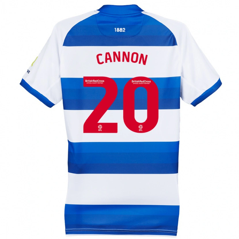 Danxen Women Reggie Cannon #20 White Blue Home Jersey 2024/25 T-Shirt