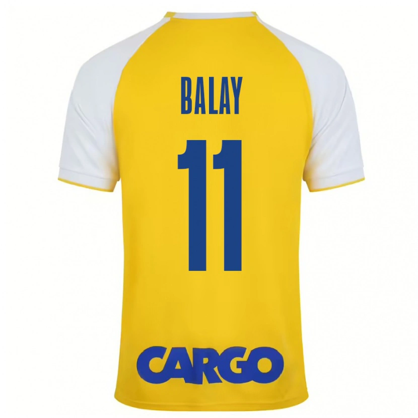 Danxen Women Yehuda Balay #11 Yellow White Home Jersey 2024/25 T-Shirt