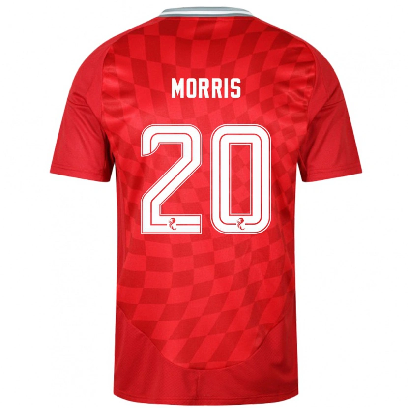 Danxen Women Shayden Morris #20 Red Home Jersey 2024/25 T-Shirt