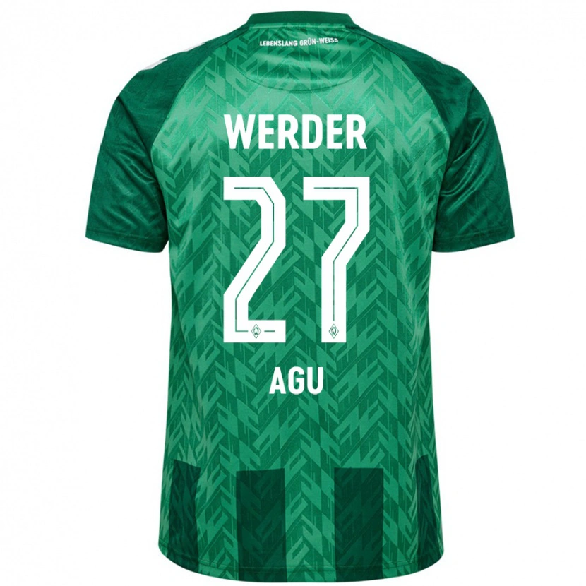 Danxen Women Felix Agu #27 Green Home Jersey 2024/25 T-Shirt