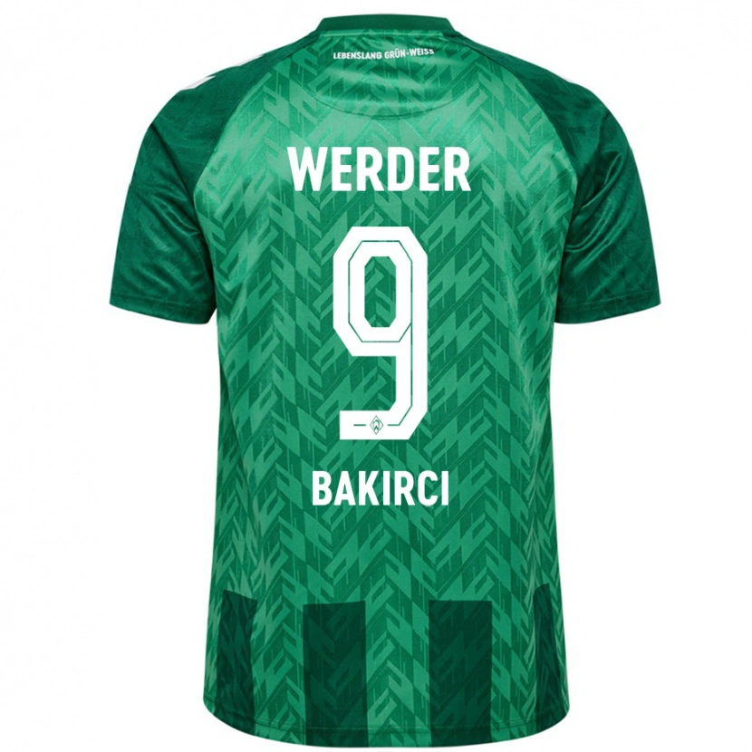 Danxen Women Yunus Bakirci #9 Green Home Jersey 2024/25 T-Shirt