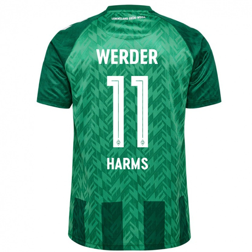 Danxen Women Noah Harms #11 Green Home Jersey 2024/25 T-Shirt