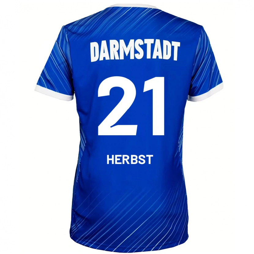 Danxen Women Milian Herbst #21 Blue White Home Jersey 2024/25 T-Shirt