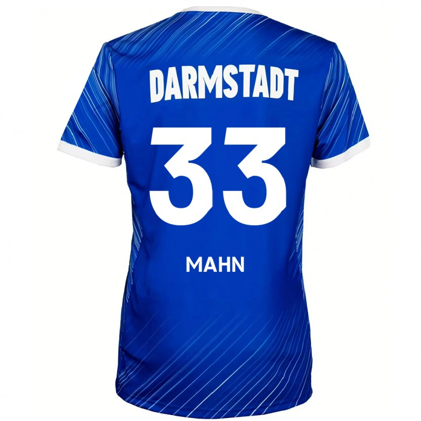 Danxen Women Jeremy Mahn #33 Blue White Home Jersey 2024/25 T-Shirt