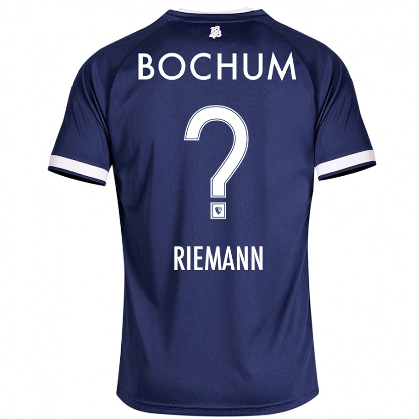 Danxen Women Manuel Riemann #0 Dark Blue Home Jersey 2024/25 T-Shirt