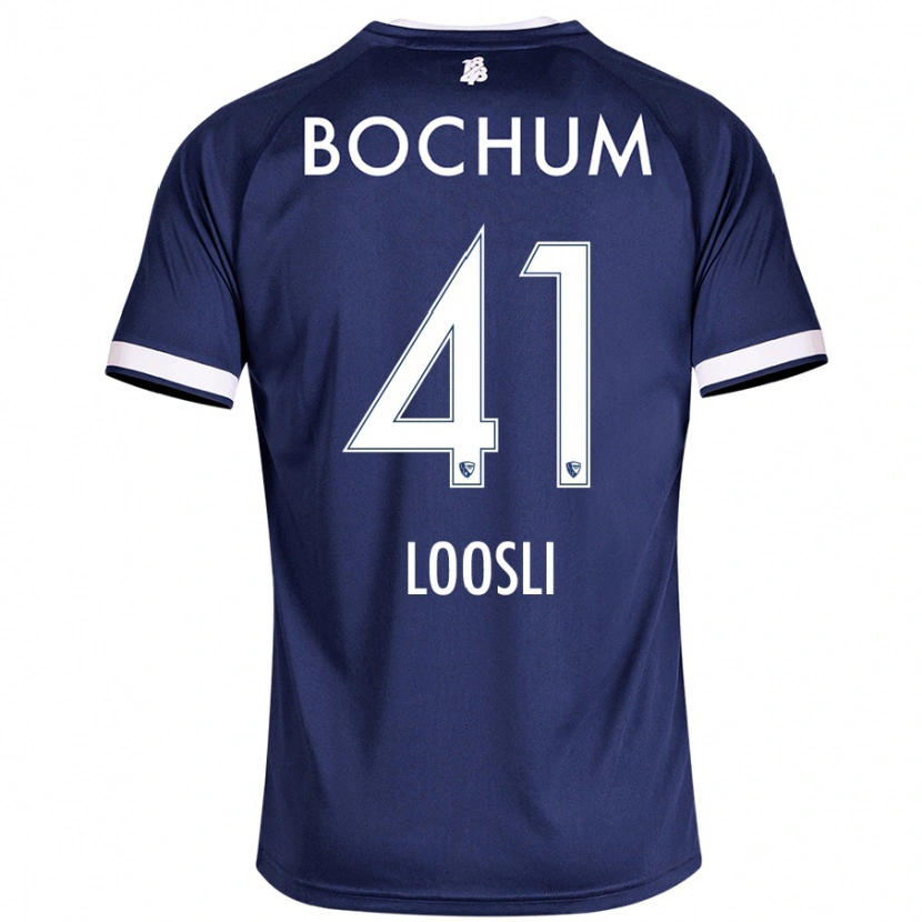 Danxen Women Noah Loosli #41 Dark Blue Home Jersey 2024/25 T-Shirt